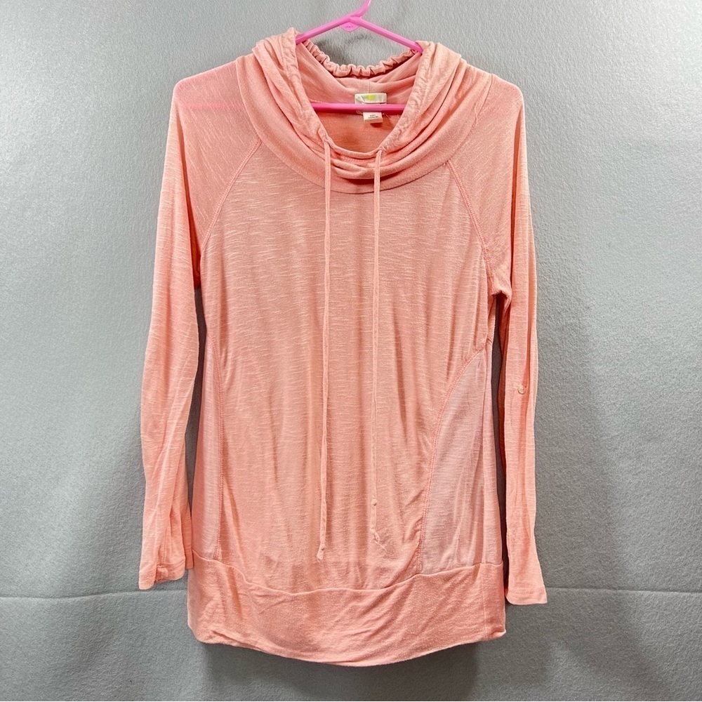 Neon Soul Pink Hooded Top Women's Medium